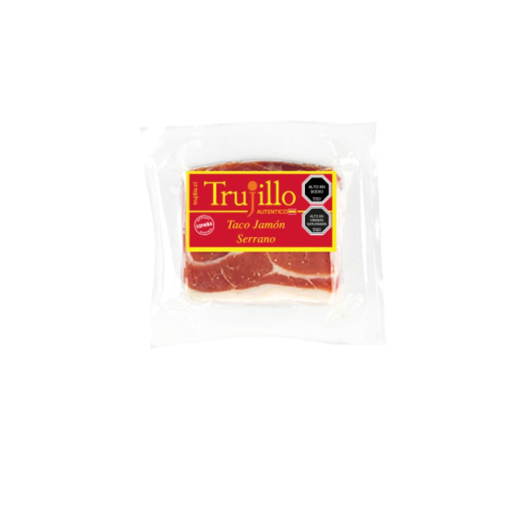Taco jamón serrano Trujillo etiqueta roja 350 g