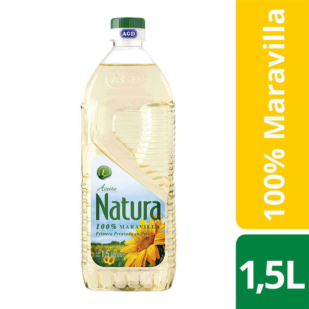 Aceite Natura maravilla 0% colesterol 1.5 L