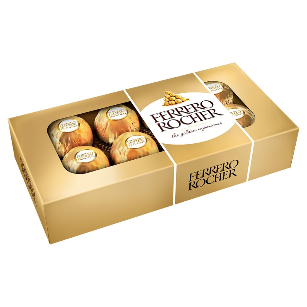 Bombones Ferrero Rocher caja 8 un