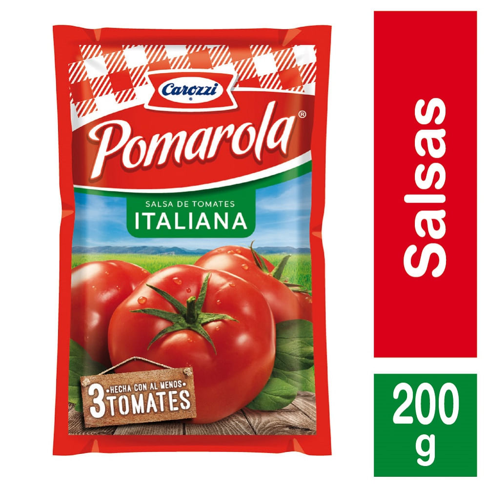 Salsa de tomate Pomarola italiana 200 g