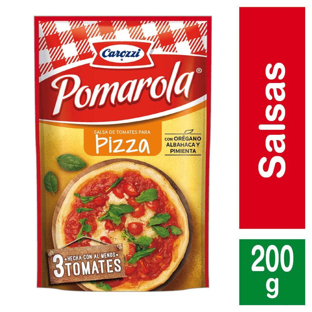 Salsa de tomate Pomarola pizza 200 g