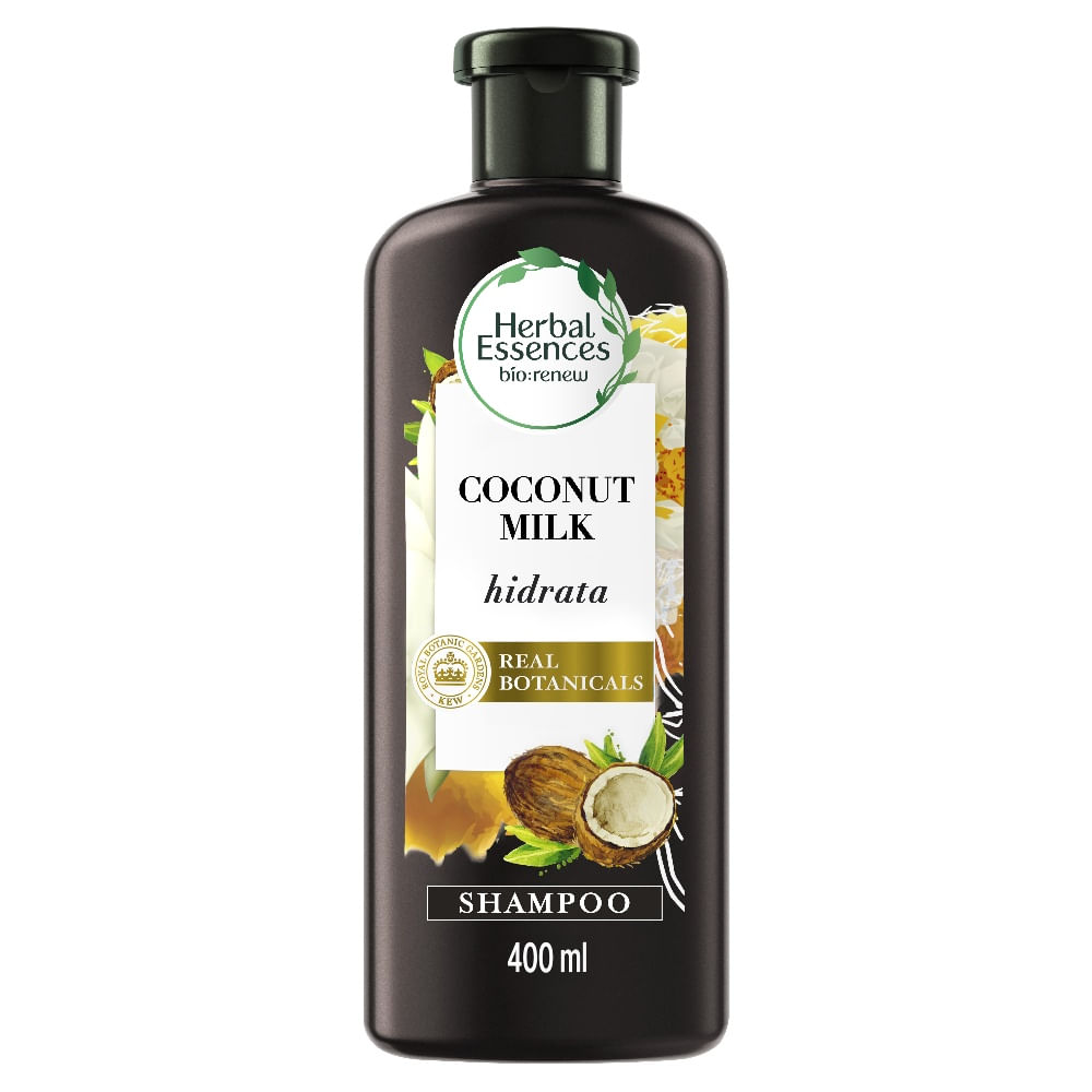 Shampoo Herbal Essences leche de coco 400 ml