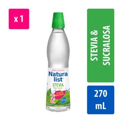 Endulzante líquido Naturalist stevia y sucralosa 270 ml