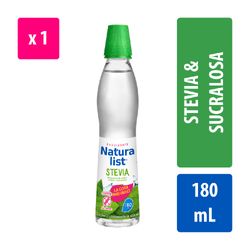 Endulzante líquido Naturalist stevia y sucralosa 180 ml