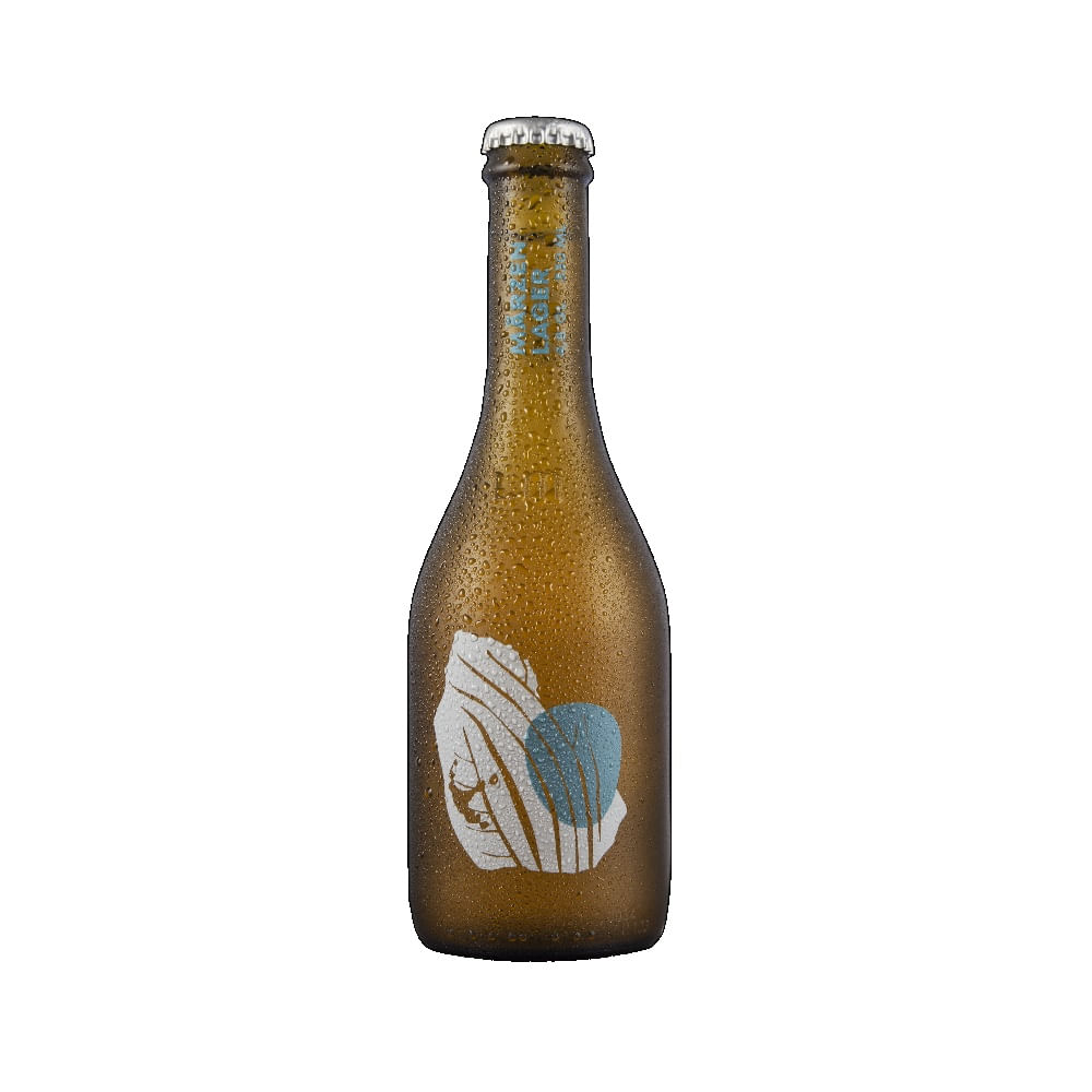 Cerveza La Montaña wild lager botella 330 cc