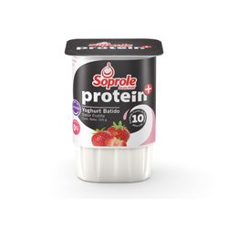 Yoghurt Soprole Protein+ sabor frutilla pote 155 g