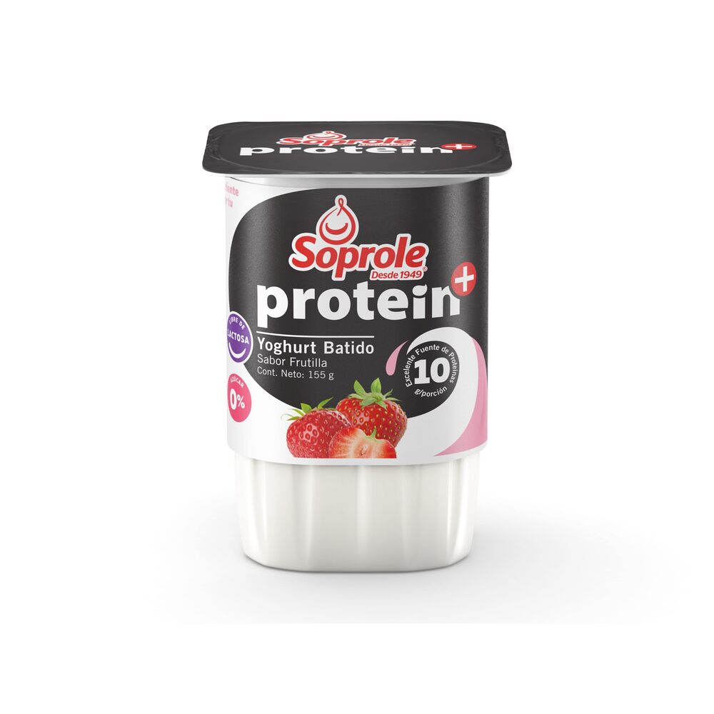 Yoghurt Soprole proteína frutilla 155 g