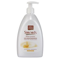 Jabón líquido Simond's crema avena coloidal 500 ml
