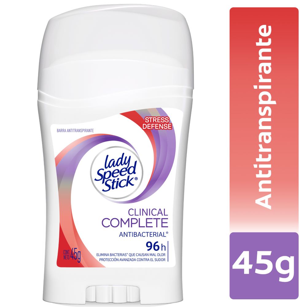Desodorante Lady Speed Stick clinical barra 45 g