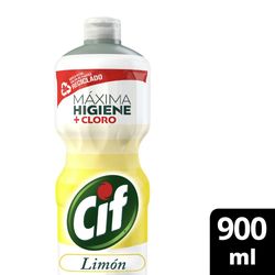 Limpiador Cif gel con cloro limón 900 ml