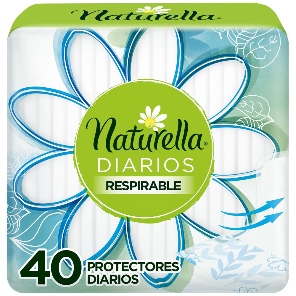 Protector diario Naturella respirable 40 un