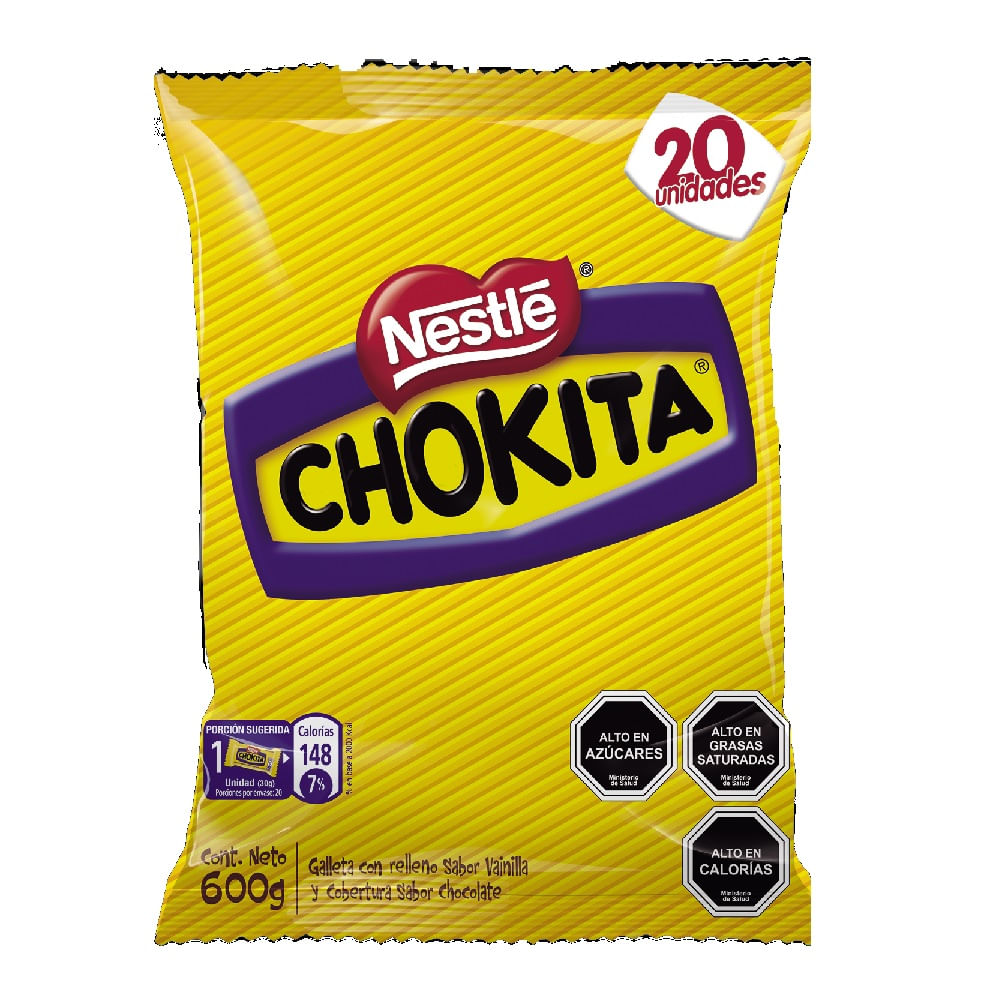 Pack Galleta bañada Chokita Nestlé 20 un de 30 g