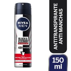 Desodorante spray Nivea men black and white max protection 48 h antitranspirante 150 ml