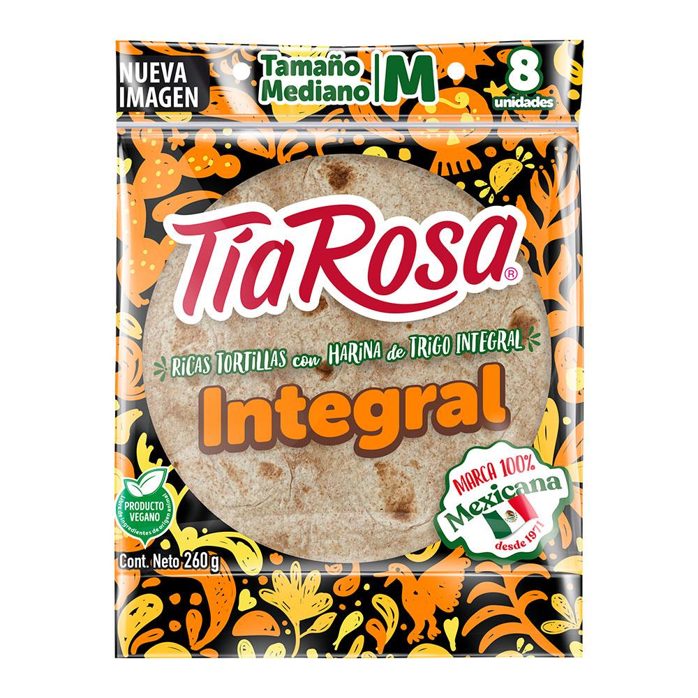 Tortilla integral Tia Rosa 8 un bolsa 260 g