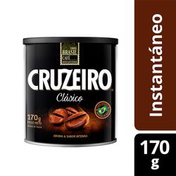 Café Cruzeiro Clásico instantáneo lata 170 g