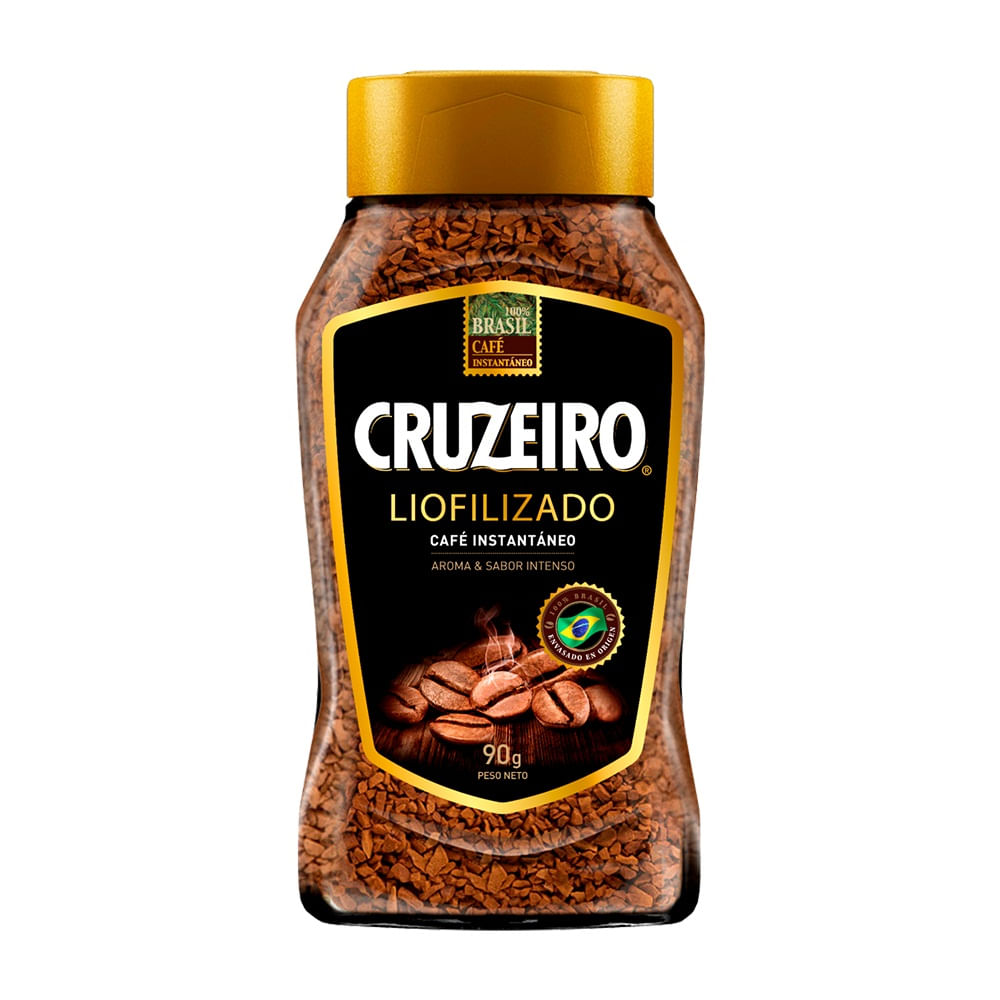 Café Cruzeiro liofilizado frasco 90 g Café Cruzeiro liofilizado frasco 90 g