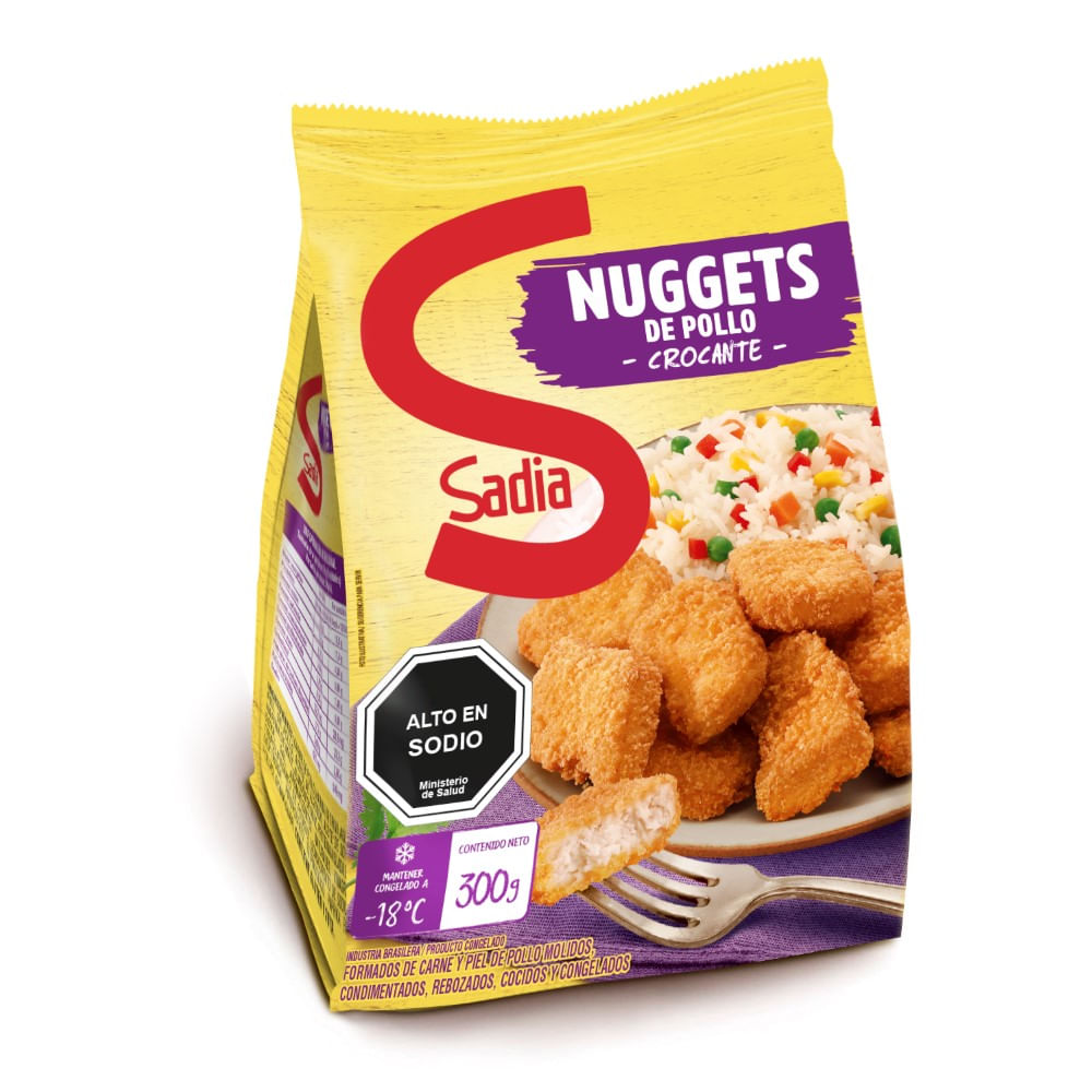 Nuggets pollo crocante Sadía bolsa 300 g