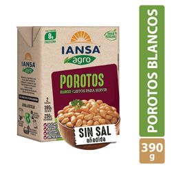 Porotos blancos listos Iansa Agro 390 g