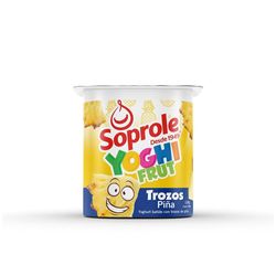 Yoghurt batido Soprole yoghito con trozos de piña pote 120 g