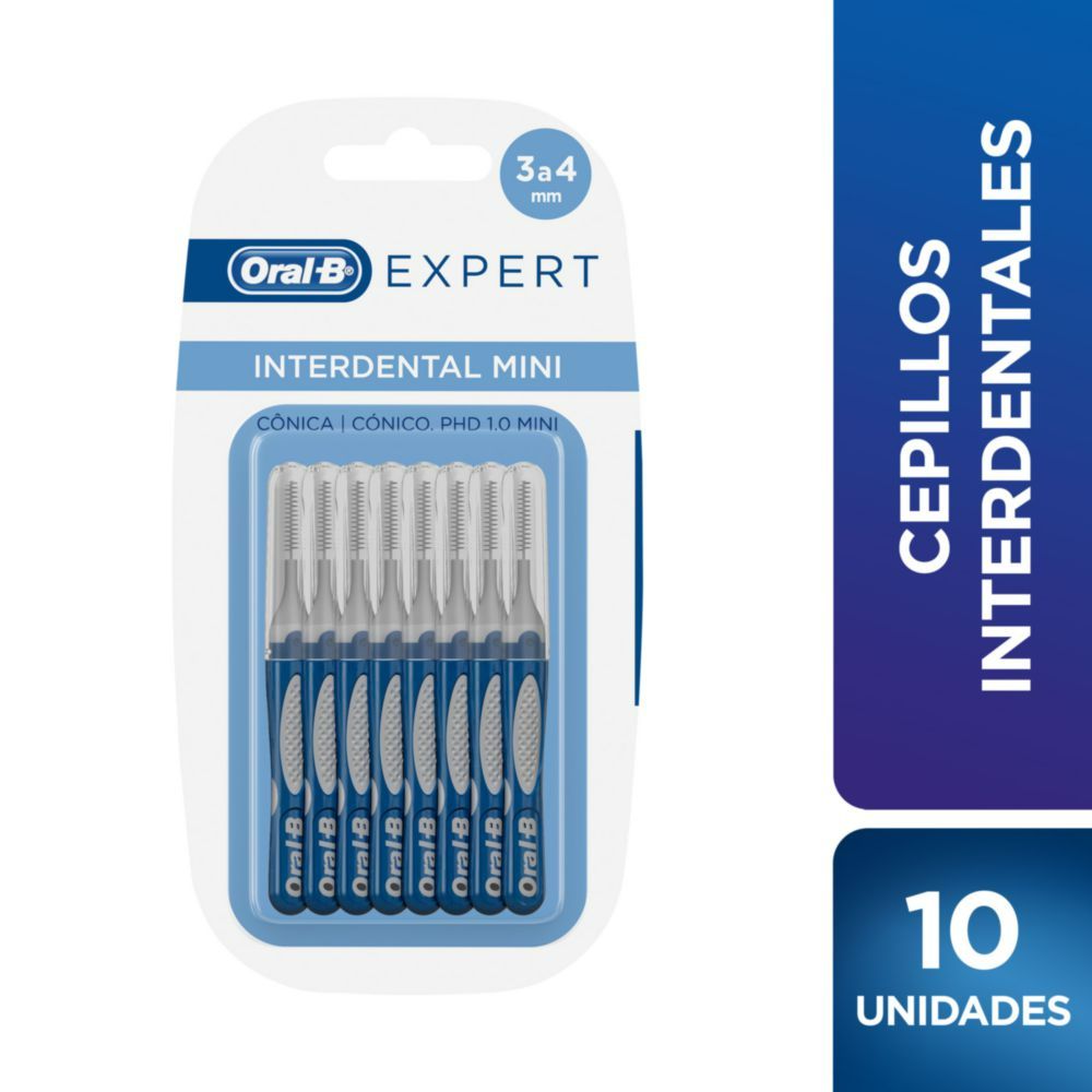 Cepillo interdental mini Oral B expert 3 a 4 mm 10 un