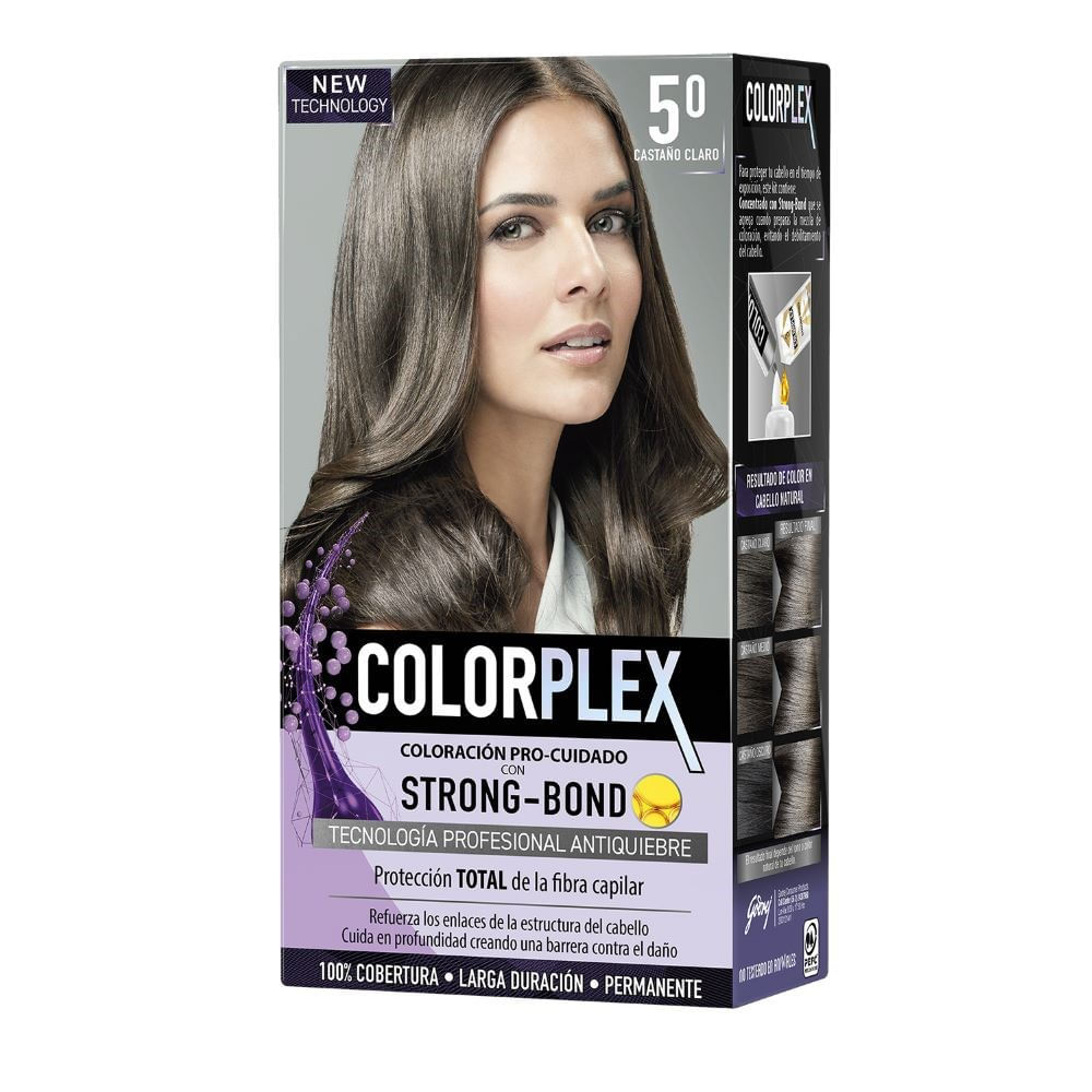 Tintura Colorplex 5.0 castaño claro 40 g