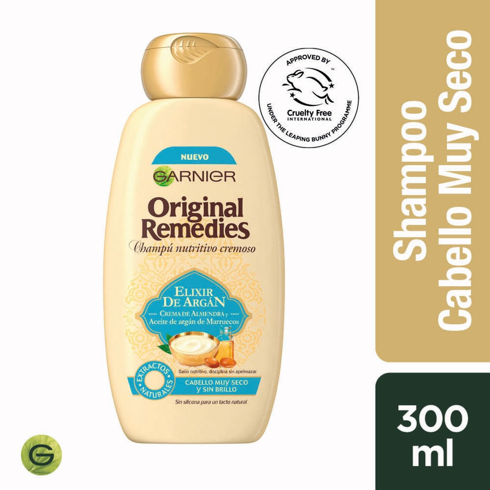 Shampoo Original Remedies elixir de argán 300 ml