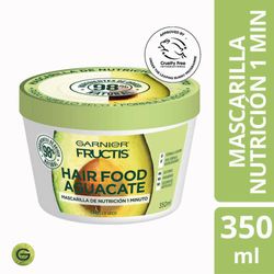 Crema de tratamiento Fructis hair food aguacate 350 ml
