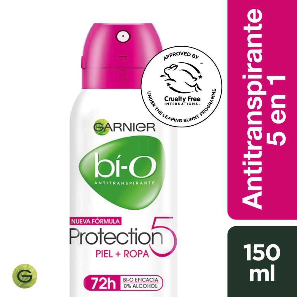 Desodorante Garnier Bi-O protect 5 spray 150 ml