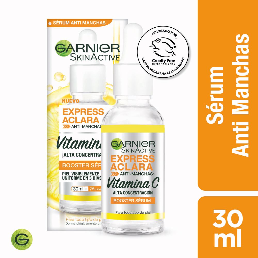Sérum anti manchas Garnier express aclara vitamina C 30 ml