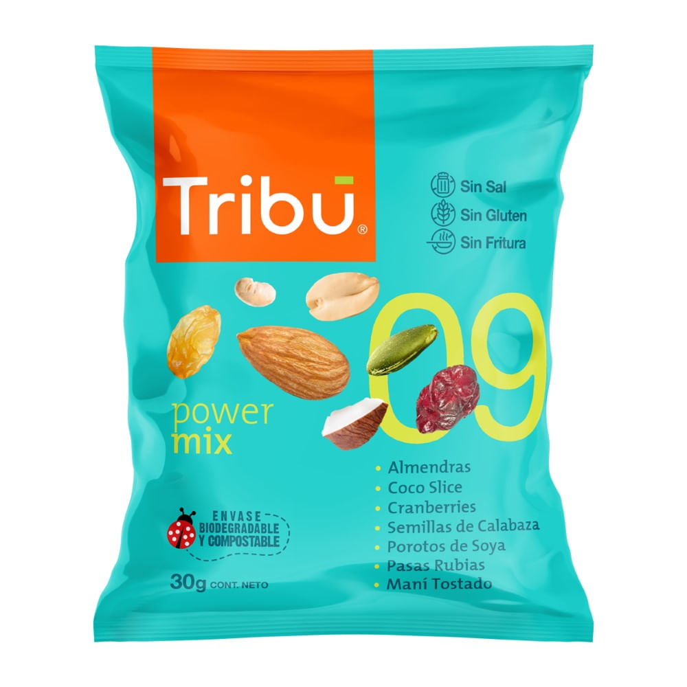 Frutos secos Tribu power mix 30 g