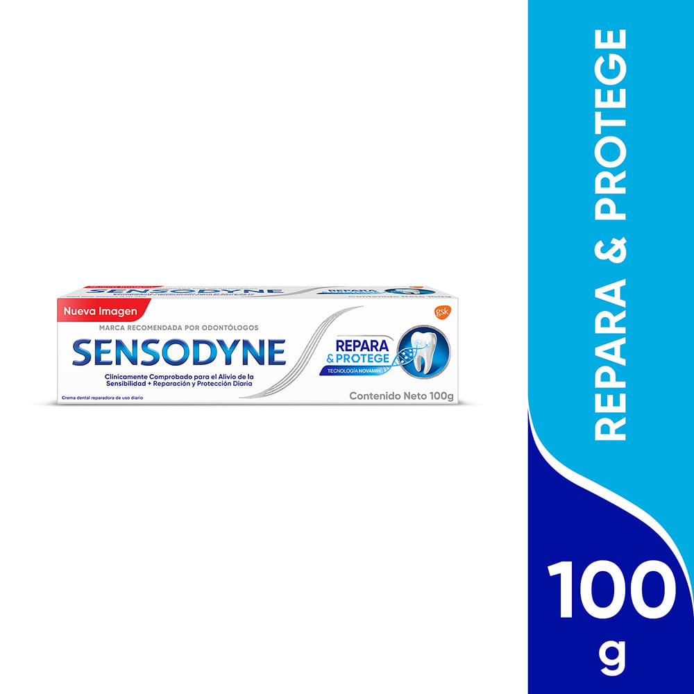 Pasta dental Sensodyne repara y protege 100 g