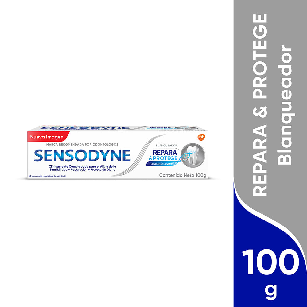 Pasta dental Sensodyne repara blanqueador 100 g