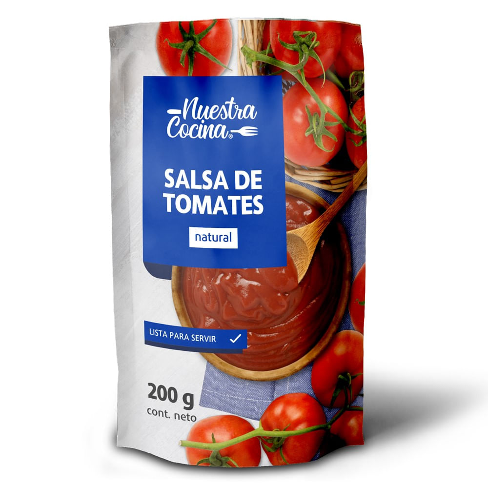 Salsa de tomate Nuestra Cocina natural 200 g