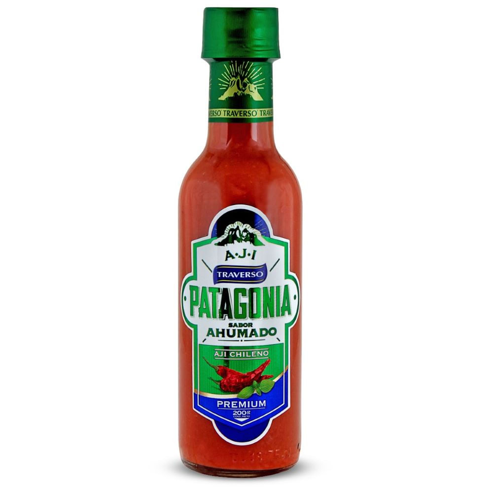 Ají chileno Traverso patagonia sabor ahumado 200 g