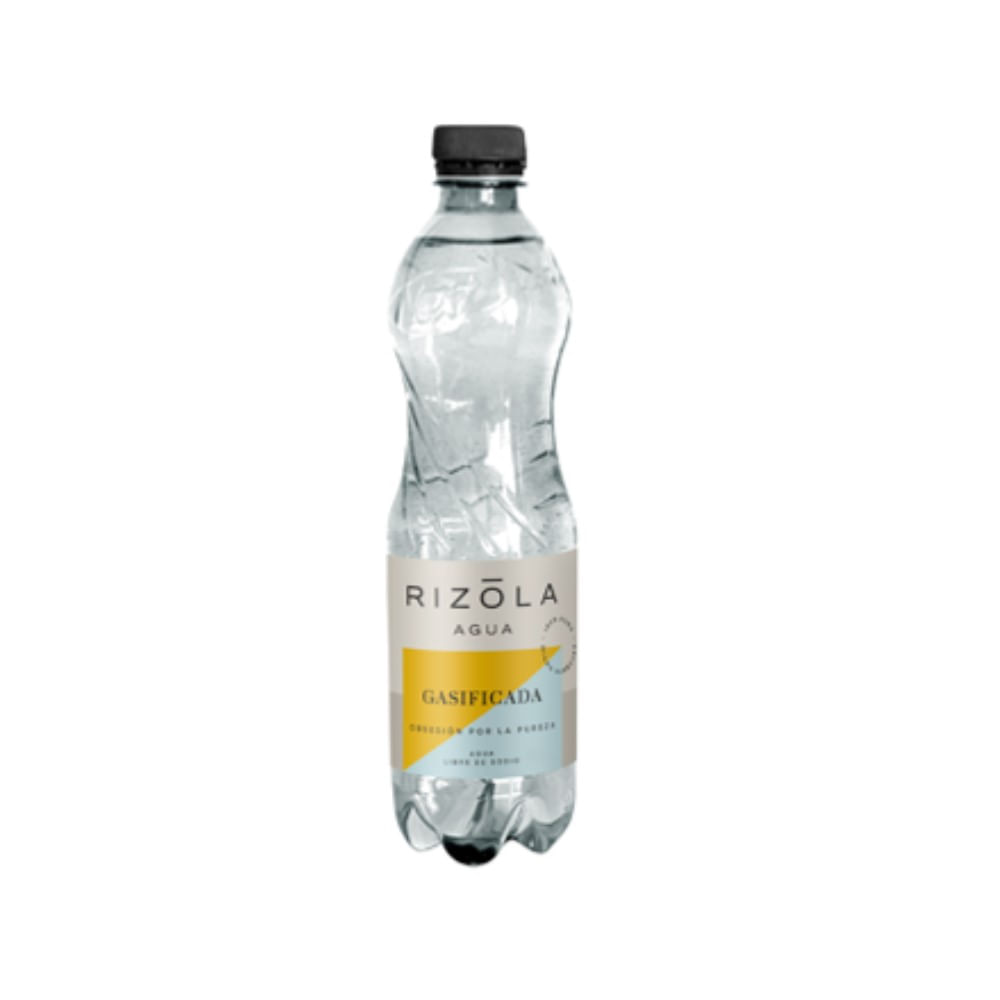Agua Rizola con gas botella 500 ml