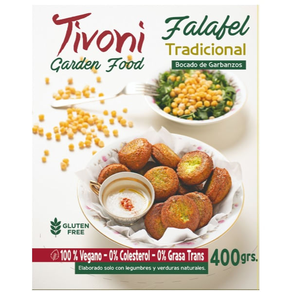 Falafel tradicional Tivoni Garden Foods 400 g