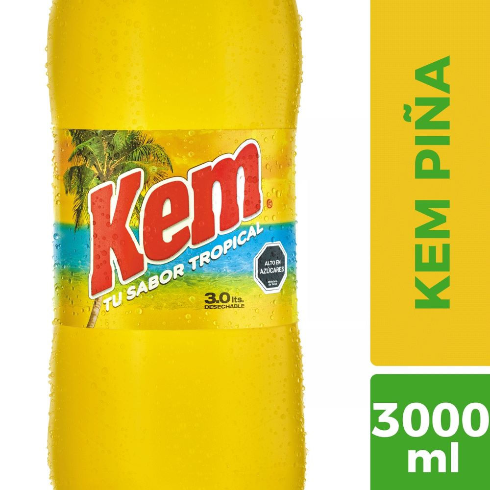 Bebida Kem piña no retornable 3 L
