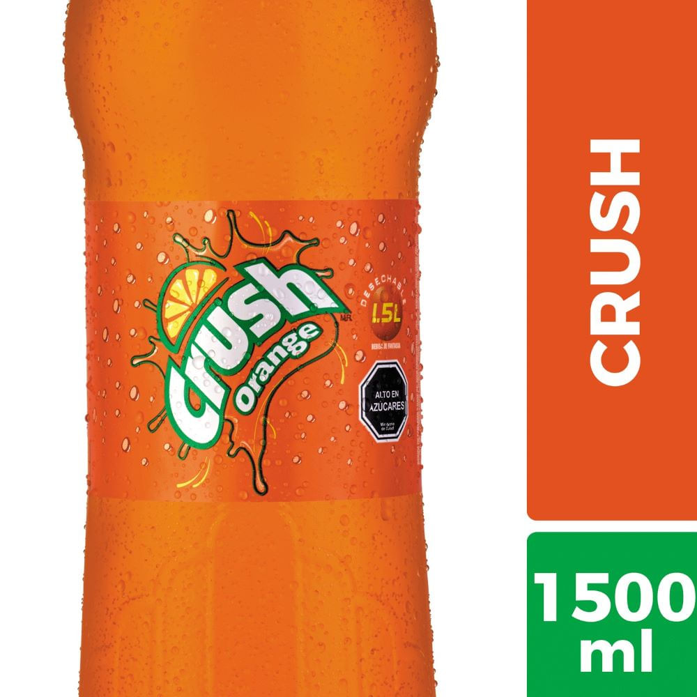 Bebida Orange Crush no retornable 1.5 L