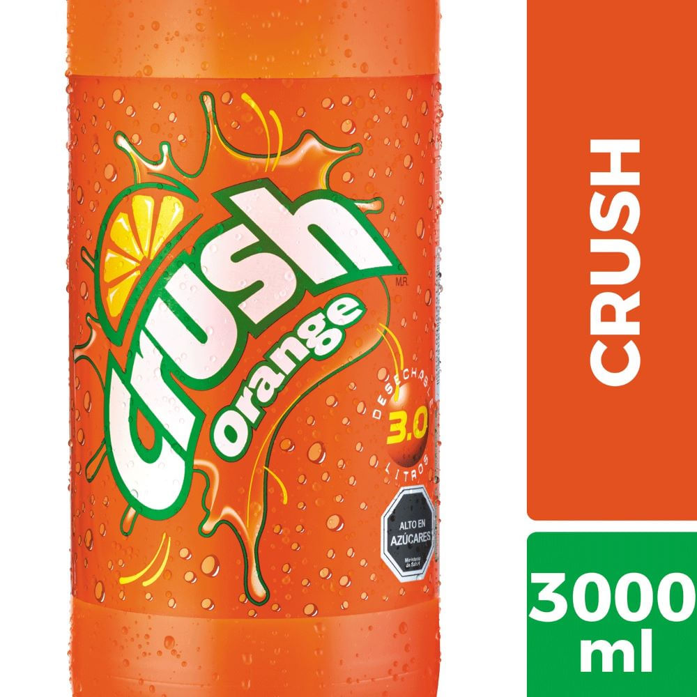 Bebida Orange Crush no retornable 3 L
