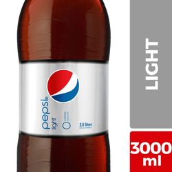 Bebida Pepsi light no retornable 3 L