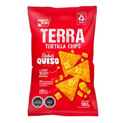 Tortilla chips Terra Marco Polo sabor queso 180 g