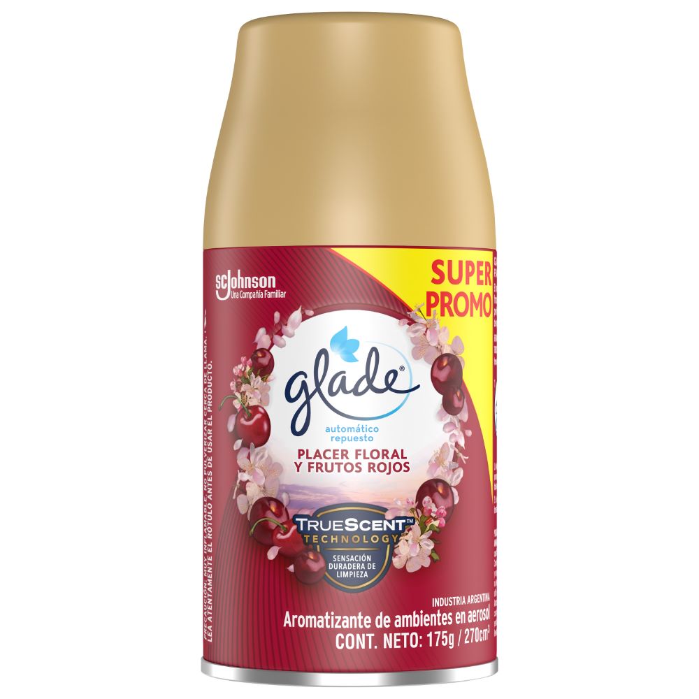 Desodorante ambiental Glade automático floral repuesto 175 g