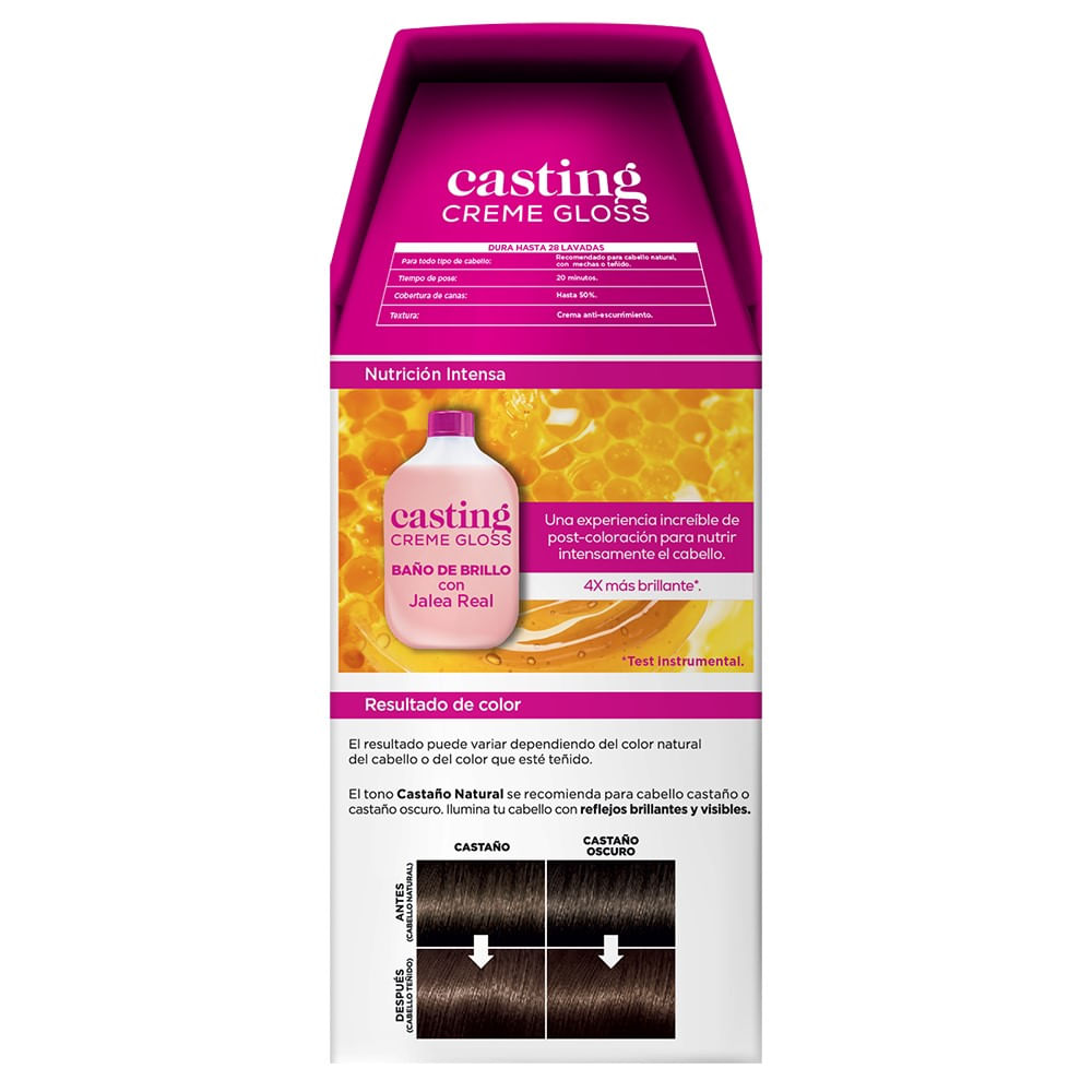 Tintura Loreal Casting creme gloss castaño natural 400 Tintura Loreal Casting creme gloss castaño natural 400