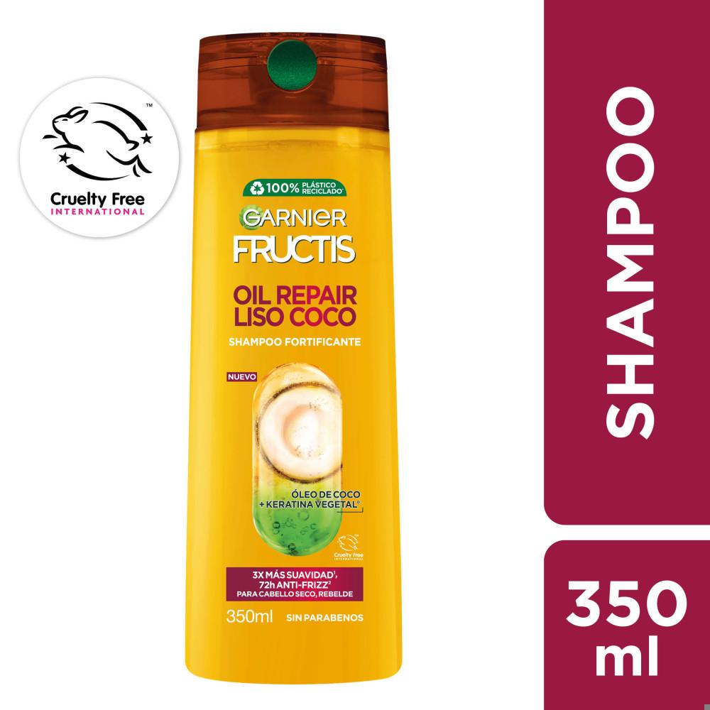 Shampoo Fructis liso coco 350 ml