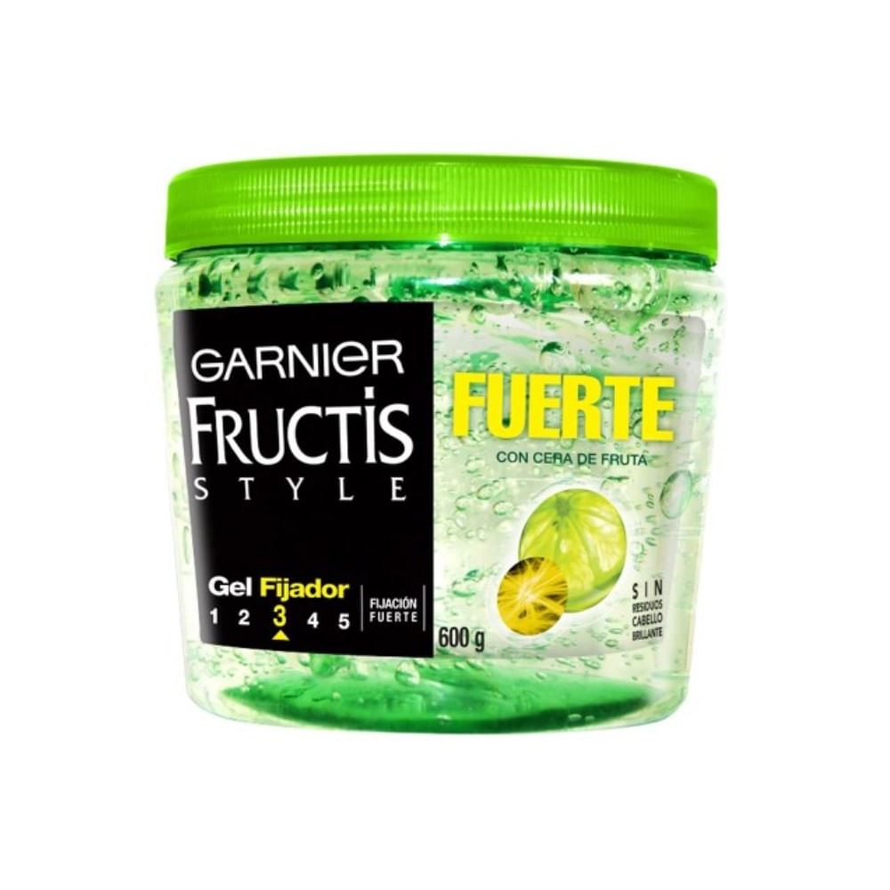 Gel fijador Fructis Style hard pote 600 g Gel fijador Fructis Style hard pote 600 g