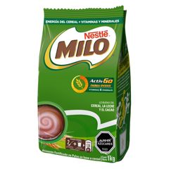 Saborizante para leche Milo activ-go bolsa 1 Kg