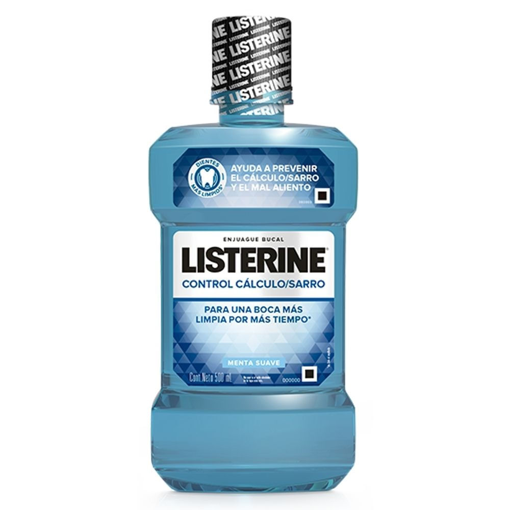 Enjuague bucal Listerine control sarro 500 ml