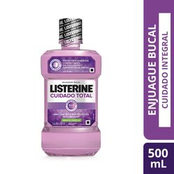 Enjuague bucal Listerine cuidado total 500 ml