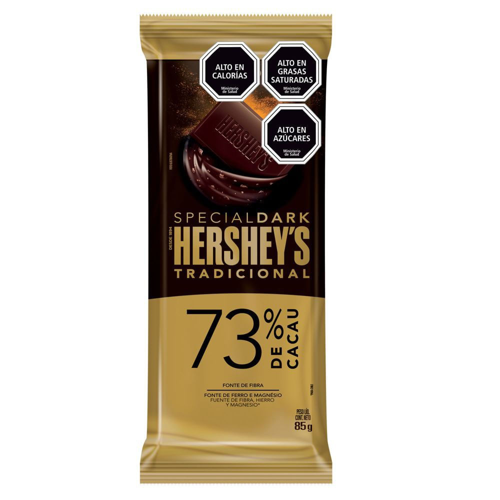 Chocolate special dark Hershey's tradicional 73% 85 g
