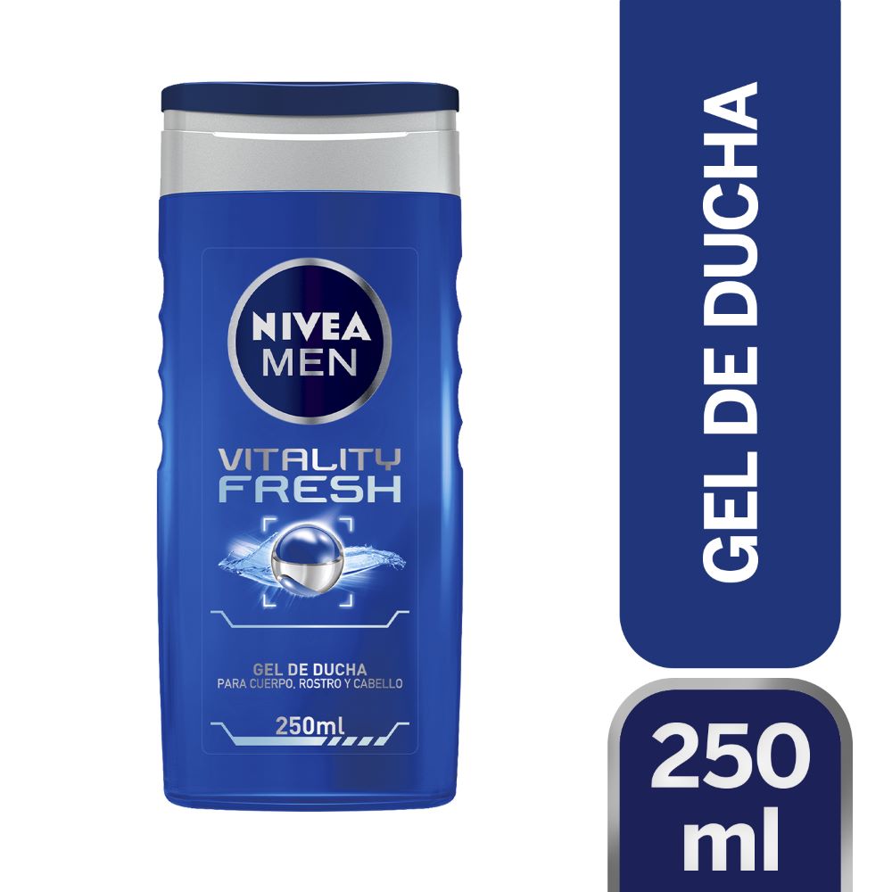 Gel de ducha Nivea vitaly fresh 250 ml